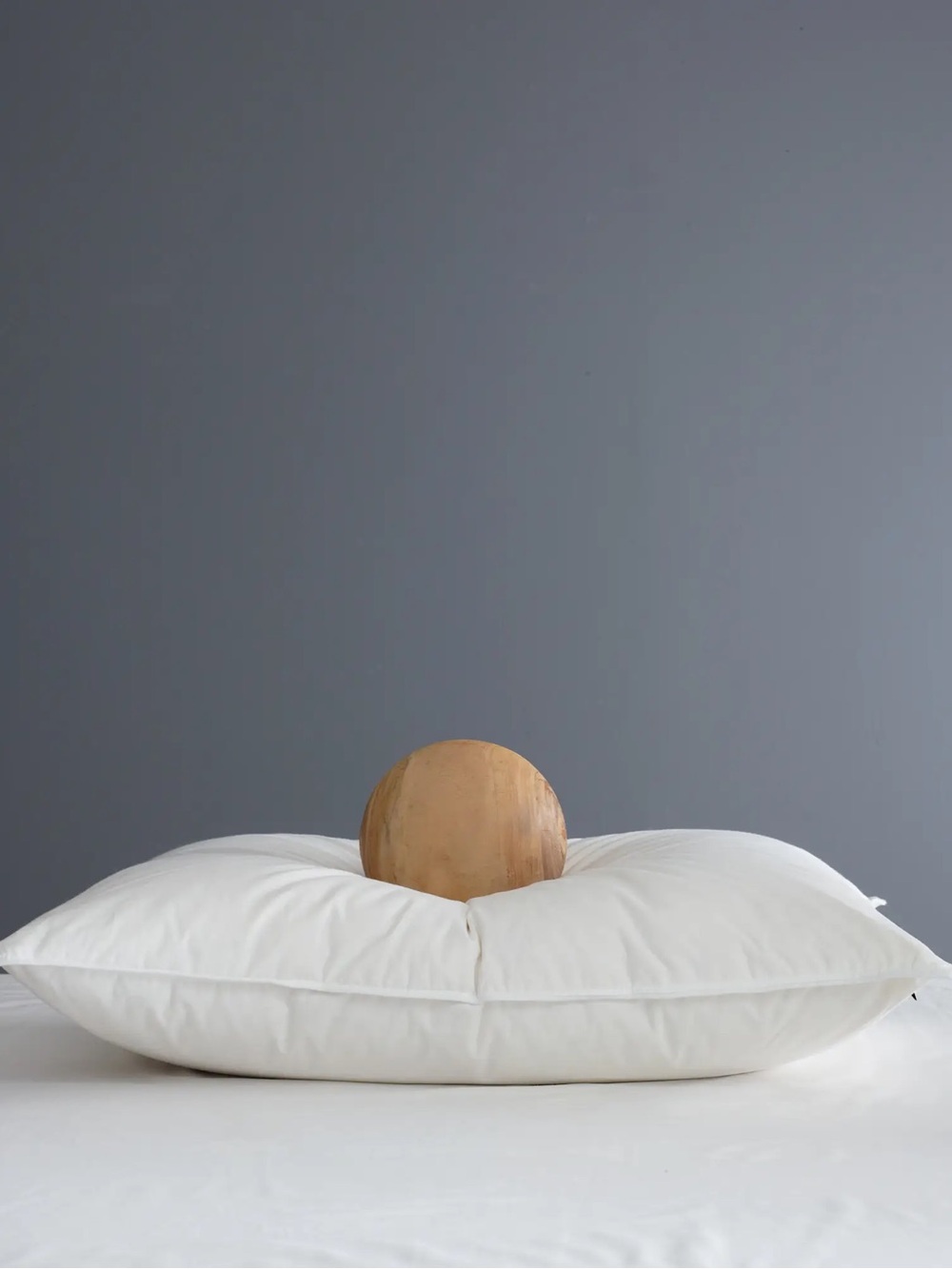 New Quince LUXE White Goose Down Pillow #7 Standard Soft/Medium MSRP $124